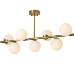 Lampa Sufitowa Bolti 7xE14 złota (PLC0104-GD) - Yaskr