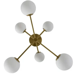 Lampa Sufitowa Bolti 6xG9 złota (PLC0103-GD) - Yaskr