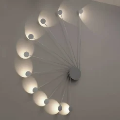 Lampa sufitowa, ścienna HELIX 10 Biała (0047.10.BI) - Vivida