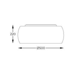 Lampa sufitowa CRYSTAL (C0076-06X-F4FZ) - Zuma Line