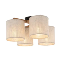 Lampa sufitowa DEVA NATURE 4 PŁ (6866) - TK Lighting