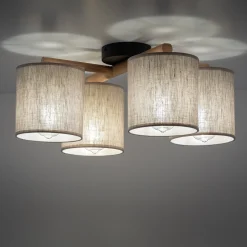 Lampa sufitowa DEVA NATURE 4 PŁ (6866) - TK Lighting