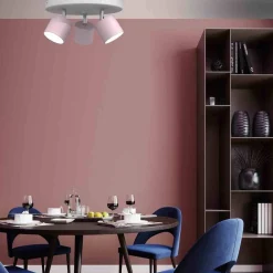 Lampa sufitowa DIXIE PINK 3xGX53 (MLP7612) - Milagro