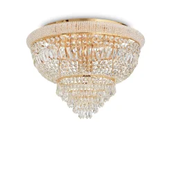 Lampa Sufitowa DUBAI Mosiądz (DUBAI_PL24_OTTONE) - Ideal Lux