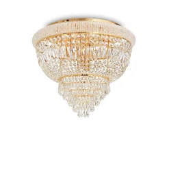 Lampa Sufitowa DUBAI Mosiądz (DUBAI_PL6_OTTONE) - Ideal Lux