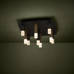 Lampa Sufitowa ESTANTERIOS czarna (39905) - EGLO