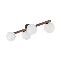 Lampa sufitowa ESTERA WOOD ORZECH 4 PŁ (10270) - TK Lighting