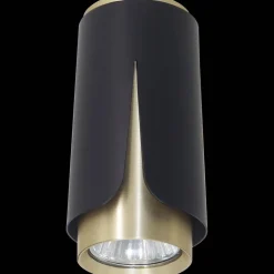 Lampa sufitowa FLOWER BLACK GOLD DOWNLIGHT 1xGU10 (ML0262) - Milagro