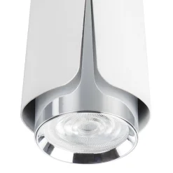Lampa sufitowa FLOWER WHITE CHROME DOWNLIGHT 1xGU10 (ML0270) - Milagro