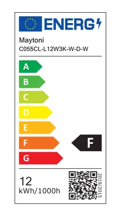 Lampa sufitowa FOCUS LED (C055CL-L12W3K-W-D-W) - Maytoni