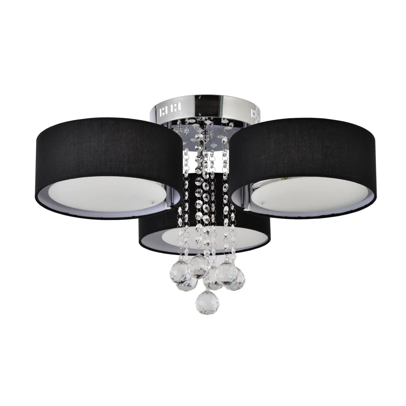 Lampa sufitowa GAMBELA 3 czarna (LP-991/3C BK) - Light Prestige