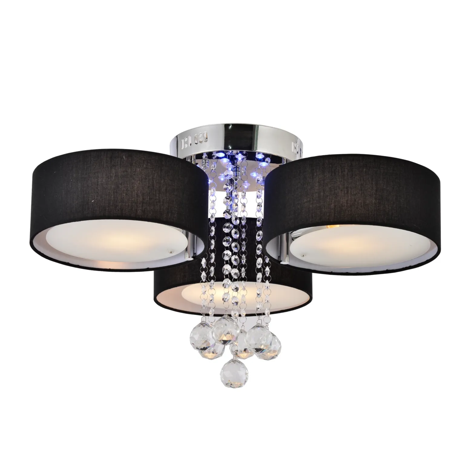 Lampa sufitowa GAMBELA 3 czarna (LP-991/3C BK) - Light Prestige