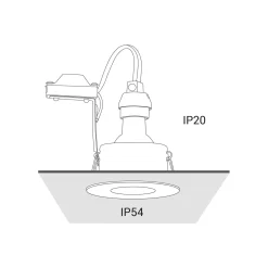 Lampa sufitowa GOLF (8375) - Nowodvorski