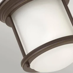 Lampa sufitowa Hadrian - Olejowany brąz (QN-HADRIAN-MINI-F-OZ-OPAL) - Quintiesse