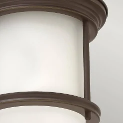 Lampa sufitowa Hadrian - Olejowany brąz (QN-HADRIAN-MINI-F-OZ-OPAL) - Quintiesse