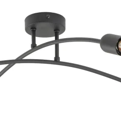 Lampa sufitowa HELIX czarna 4 PŁ (4687) - TK Lighting