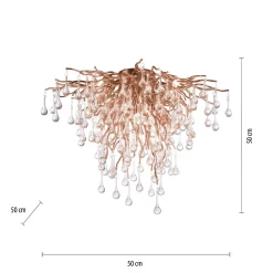 Lampa sufitowa ICICLE 50 cm (8091-11) - Paul Neuhaus