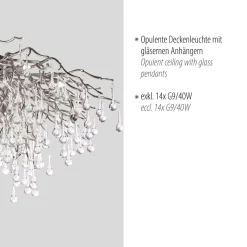 Lampa sufitowa ICICLE 100 cm (8092-55) - Paul Neuhaus