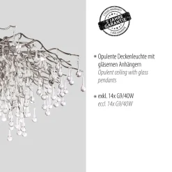 Lampa sufitowa ICICLE 100 cm (8092-55) - Paul Neuhaus