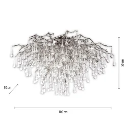 Lampa sufitowa ICICLE 100 cm (8092-55) - Paul Neuhaus