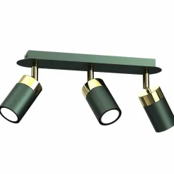 Lampa sufitowa JOKER GREEN/GOLD 3xGU10 (MLP7719) - Milagro