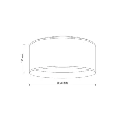 Lampa sufitowa JUTA (5798) - TK Lighting