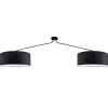 Lampa sufitowa Lamego 2 Z - Czarna (1900 mm) (5194) - Shilo