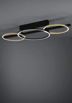 Lampa Sufitowa LANACERA czarna (390086) - EGLO