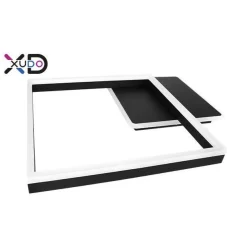 Lampa sufitowa LED 40W 55x47cm 4000K czarny (XD-LA122) - Xudo