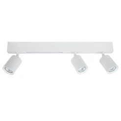 Lampa Sufitowa Magnet 9W+3xGU10 3000/4000K Biały (ML1135) - Milagro