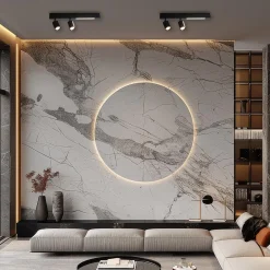 Lampa Sufitowa Magnet 9W+2xGU10 3000/4000K Czarny (ML1132) - Milagro