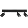Lampa Sufitowa Magnet 9W+3xGU10 3000/4000K Czarny (ML1134) - Milagro