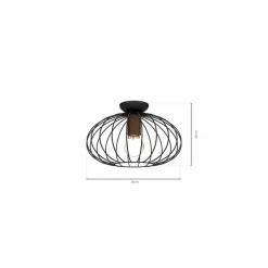 Lampa sufitowa MERIDIANO 1xE27 (MLP7958) - Milagro
