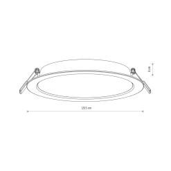 Lampa sufitowa MYKONOS LED 18W (10542) - Nowodvorski
