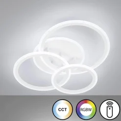 Lampa Sufitowa na pilota, zmieniająca kolory Gelder (21458) - Fischer&Honsel