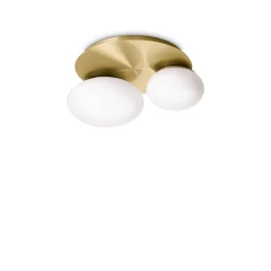 Lampa Sufitowa NINFEA Mosiądz (NINFEA_PL2_OTTONE) - Ideal Lux