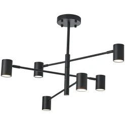 Lampa Sufitowa Noe 6 (PLC0102-BK) - Yaskr