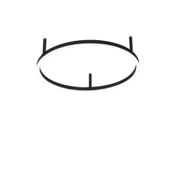 Lampa Sufitowa ORACLE SLIM Czarny (ORACLE_SLIM_PL_D050_ROUND_3000K_ON-OFF_BK) - Ideal Lux