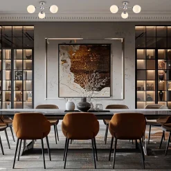 Lampa sufitowa OSLO 3xE27 (ML1273) - Milagro