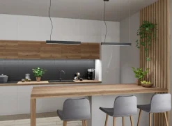 Lampa sufitowa PINNE 150 czarny 3000K (TH.096) - Thoro Lighting