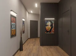 Lampa sufitowa PINNE 150 szary 3000K (TH.097) - Thoro Lighting