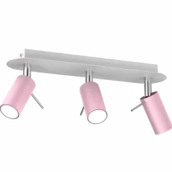 Lampa sufitowa PRESTON PINK/WHITE 3x mini GU10 (MLP7628) - Milagro