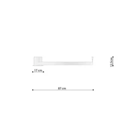 Lampa sufitowa RIO 78 biały LED 3000K (TH.129) - Thoro Lighting