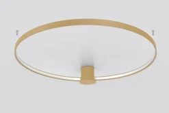 Lampa sufitowa RIO 55 złoty LED 4000K (TH.223) - Thoro Lighting