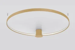 Lampa sufitowa RIO 78 złoty LED 3000K (TH.224) - Thoro Lighting