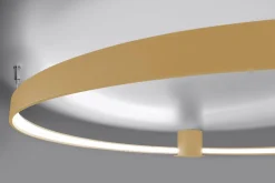 Lampa sufitowa RIO 78 złoty LED 4000K (TH.225) - Thoro Lighting