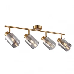 Lampa sufitowa Sardo (SPL-5581-4-BRO-SG) - Italux