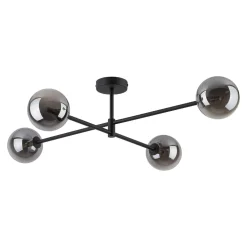 Lampa sufitowa SARIUS BLACK/GRAPHITE 4 PŁ (6235) - TK Lighting