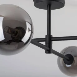 Lampa sufitowa SARIUS BLACK/GRAPHITE 4 PŁ (6235) - TK Lighting