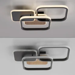 LAMPA SUFITOWA SEVENT WOODEN DECOR (14117-78) - Paul Neuhaus